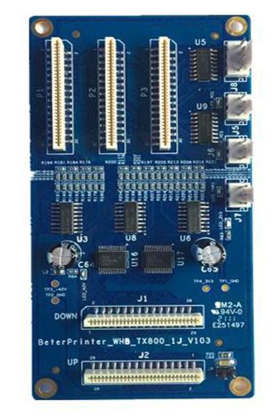 Placa pequena do Inkjet de Spares TX800 da impressora da cabeça TX800 do tela plano 2 para a impressão da foto da propaganda da pintura de parede