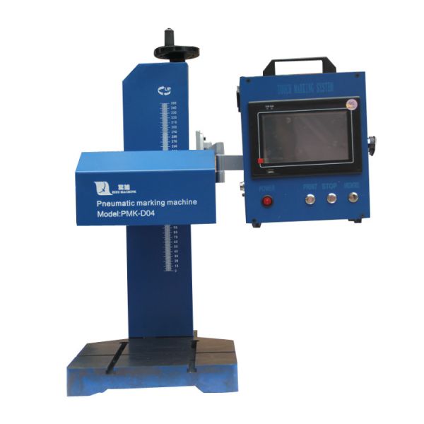 Special Design Pin Stamp Marking Machine With 7" Lcd Controller