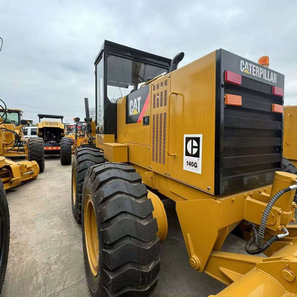 Articulated  140g Used Motor Grader For Road Building Earthmoving Projects