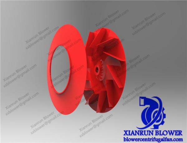 No Noise Centrifugal Blower Assembly / Centrifugal Fan Impeller Types Second Stage GL
