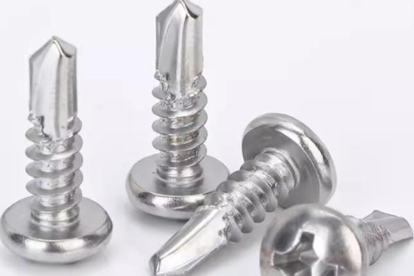 1/4 5/16 ASTM A193 A194 Round head slotted Self Tapping Screws SUS304 SUS316 A2-70 A4