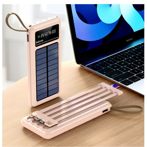 Ip68 Lithium Ion Solar Waterproof Power Bank Charger 5V 20000mAh
