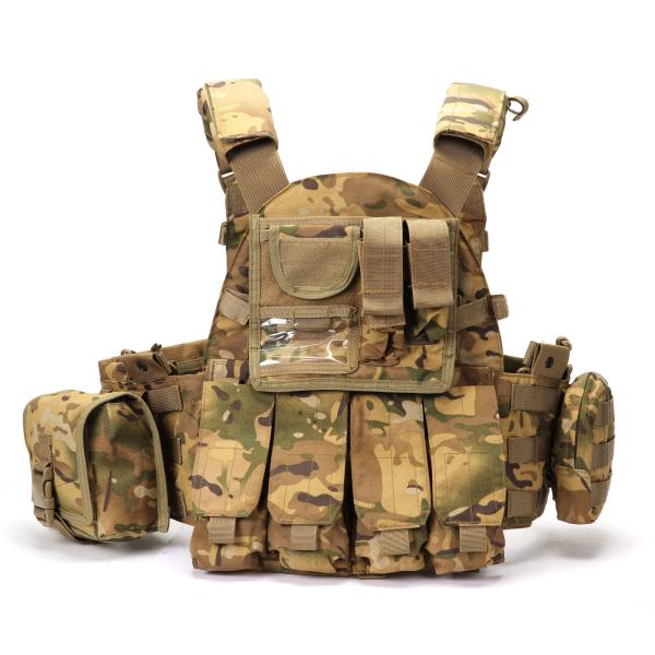 BAOYI 1000D Camouflage Tactical Combat Vest 1000D Fabric Multifunctional