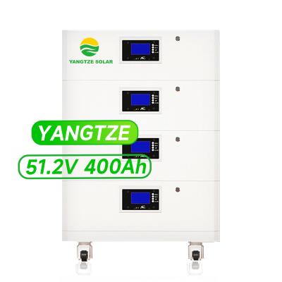 Customized Stackable Battery Pack Energy Storage Lithium Battery 48V 400Ah
