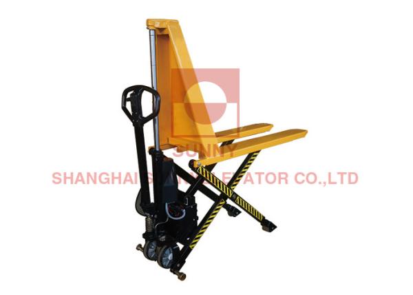 Único cilindro seguro 1 Ton High Lift Scissor Truck com motor elétrico
