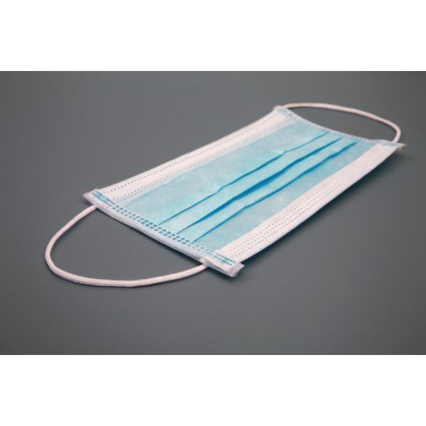 3 Ply Anti Dust Non Woven Surgical Mask / Security Protection Adult Face Mask