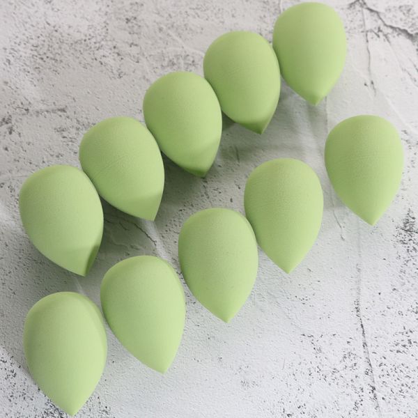 New Green Girl Makeup Sponge Puff Egg Face Concealer Cosmetic Powder Make Up Blender Sponge Tools DX75