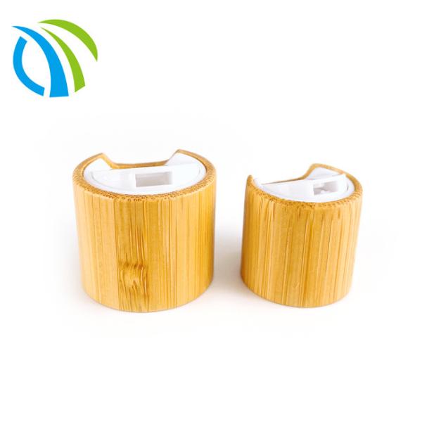 a parte superior UV do disco de 24mm tampa 0.3ml o sabão 24 410 Flip Top Cap Wooden Odm