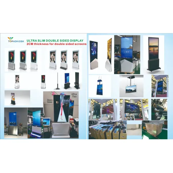 43-65 Inch Outdoor Touch Screen Kiosk 1920x1080 Resolution