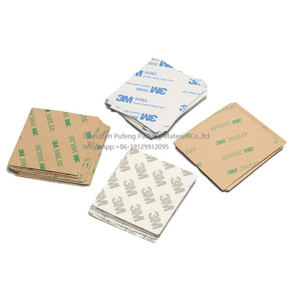 Heat Resistant Electrical Die Cut Adhesive Tape 3M 300LSE Double Sided PET Adhesive Tape