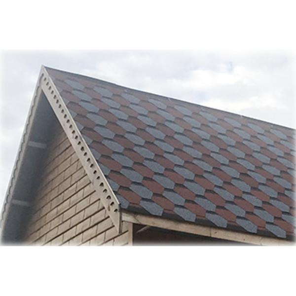 Outdoor Fish Scale Asphalt Shingles For Modern Hotel Design 2.6mm Thickness