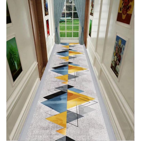 Специальный стиль кристаллический бархатный коммерческий настройки полный коврик для входа коридор лестница отель