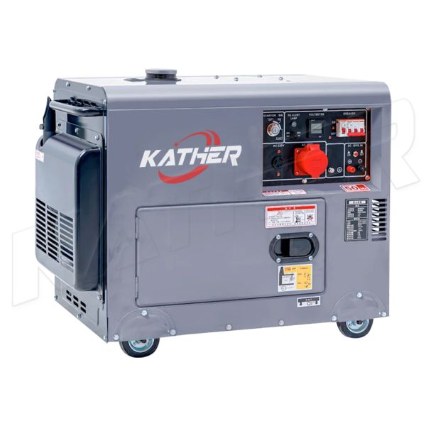 140kg Lightweight 10kva Silent Diesel Generator with Single Phase/Three Phase Output