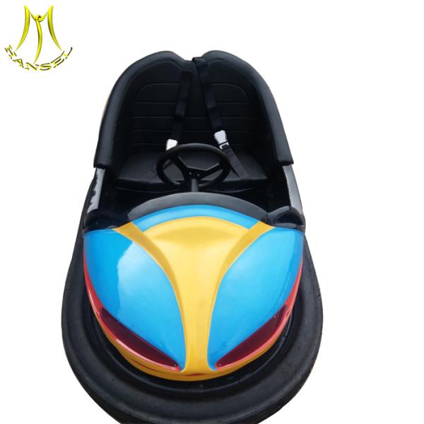 Hansel fiberglass electric car factory amusement par indoor bumper car for sale
