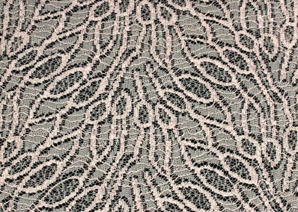 Customized Jacquard Cotton Nylon Lace Fabric Shrink-Resistant SGS CE CY-LW0105