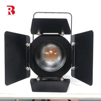 600w Bi Color LED Fresnel Spot Light 3000K-6000K Para Dj Club