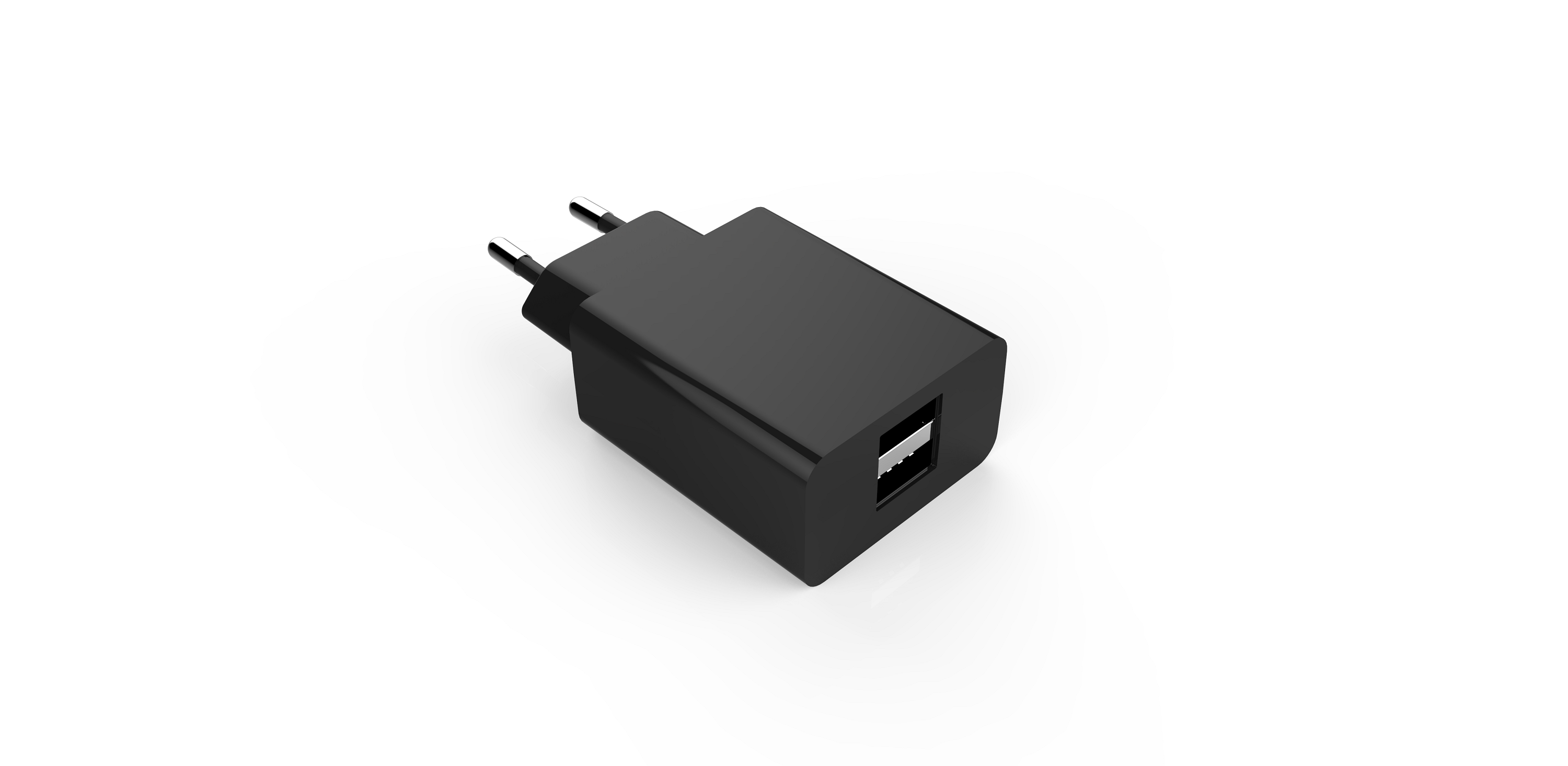 European OEM ODM 5V 2.4A Dual Charger Adapter