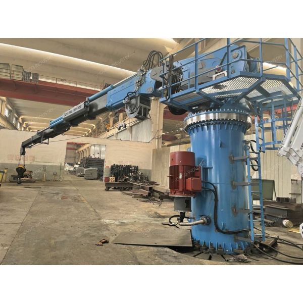 9t 16,3m Судовой кран для эффективной обработки грузов