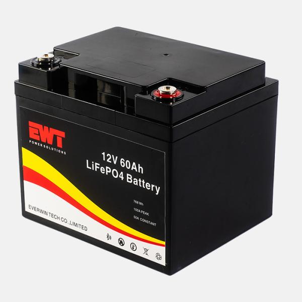 Sistema de energia de reserva LiFepo4 12v 60ah Bateria