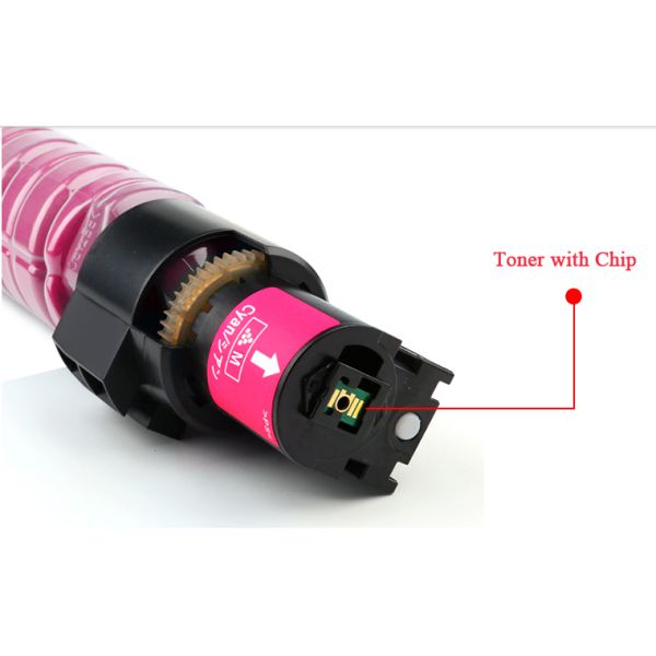 MPC3503 MPC 3003 Series Ricoh Toner Cartridge CMYK With Chip