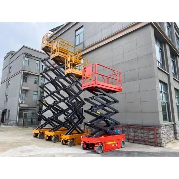 JAC современные Scissor воздушный корабль 10m 320kg работы подъема платформы