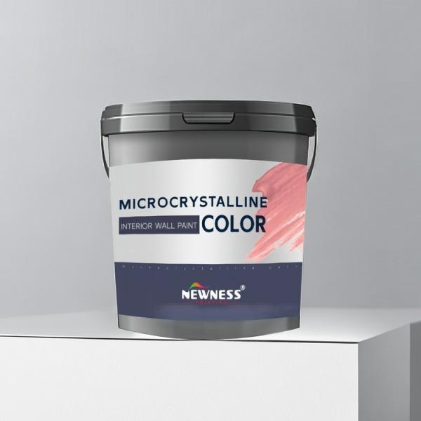 Low VOC Function Micro Crystal Interior Wall Paint from Direct Supply with Gloss