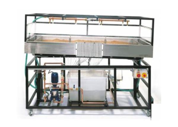 0.2m Fluid Mechanics Lab Equipments , 2000L/h Engineering Educational Equipment 300mmWC