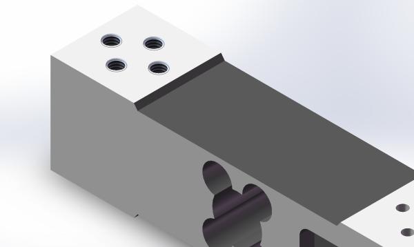 CHCP-2 Single Point Aluminum Alloy 12kg Load Cell Sensor