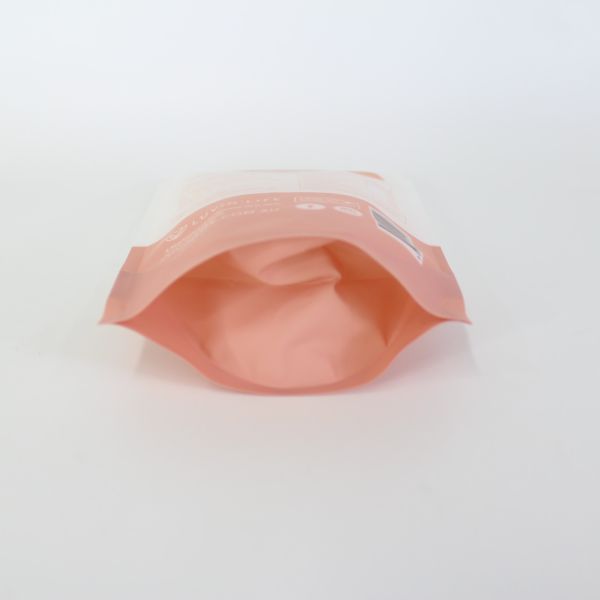 Cu Clear Plastic Packaging Doypack Himalaya Pink Salt Packaging Pouch