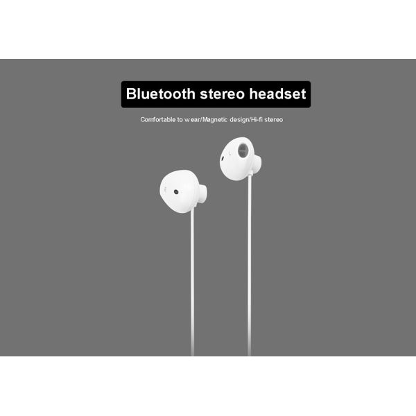 IPX5 Magnetic Sports Wifi Bluetooth Headphones In Ear For Running Hiking Biking