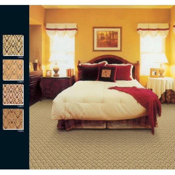 Ультра-мягкие ПЭ 100% Анти--выскальзывания/ковер 100% полиэстер для высоты спальни 14мм