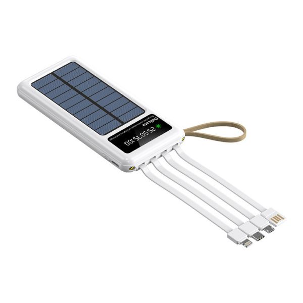 Ip68 Lithium Ion Solar Waterproof Power Bank Charger 5V 20000mAh