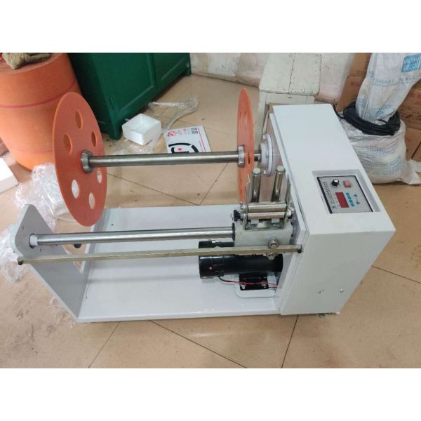 máquina que arrolla del eje neumático del tubo de la cinta del cable de 30m m