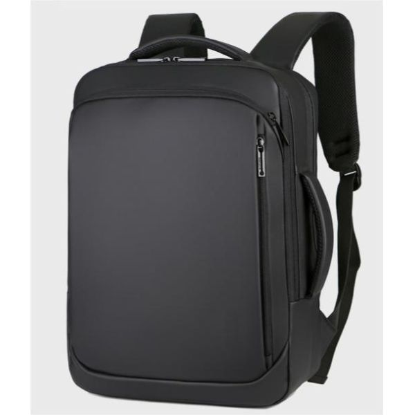 Противоукраденный водонепроницаемый деловой рюкзак Рабочий ноутбук рюкзак ПВХ ткань Полет одобрен