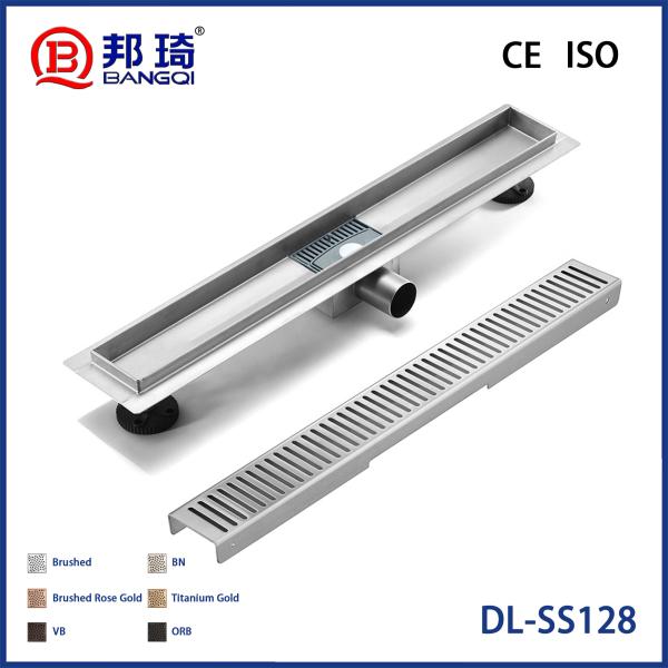 DL-SS128 Drainage de plancher en acier inoxydable européen