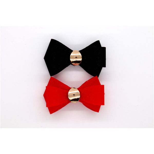 Ribbon coloured bow-tied shoe flower,Handmade footwear ornaments and flower Thread ribbon Beige ,white,black,red ,blue