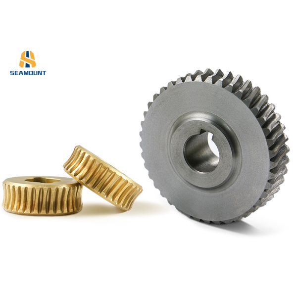 High Strength Copper Worm Gear Anti Wearing In Metallurgical Industry