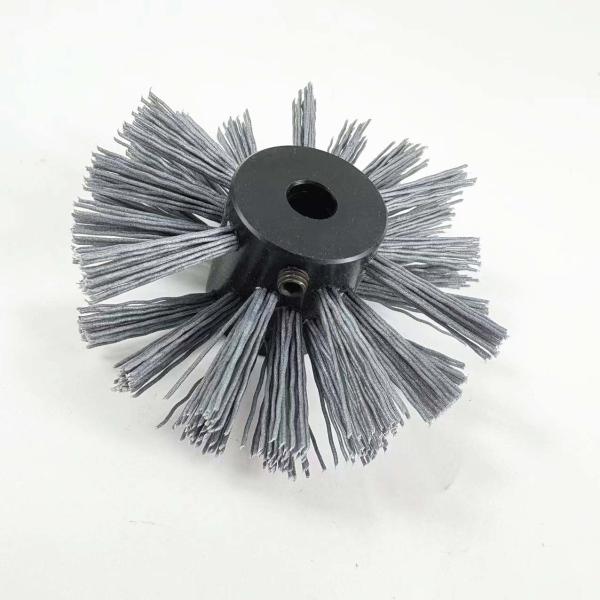 Carbon Nylon Pipe Coating Cleaning Brush For Pre Coating Pipe Surface Preparation