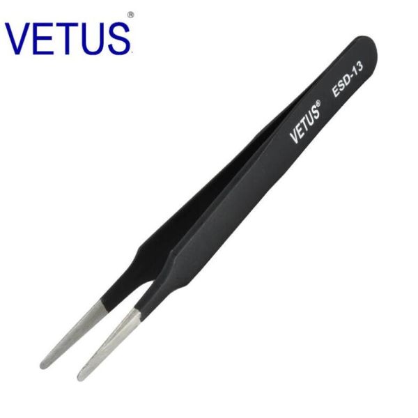 Safe Precision ESD Esd Plastic Tweezers AISI 302 Material Length 110 - 140mm