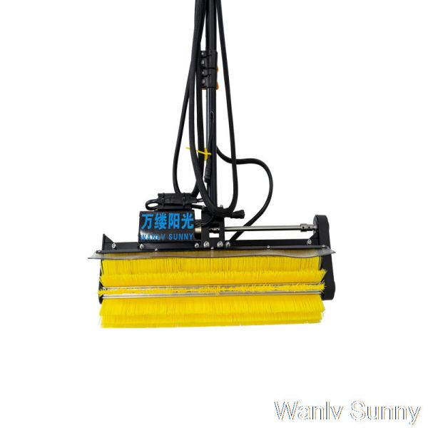 3.5-7.5m Telescopic Pole Water/Waterless Solar Panel Washing Brush Manual Clean Type Shipping Method by Sea /Air