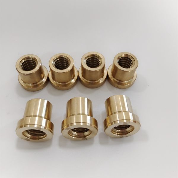 HRC60 Hardness CNC Machining High Gloss Beryllium Copper Thread Core Insert for Plastic Molds