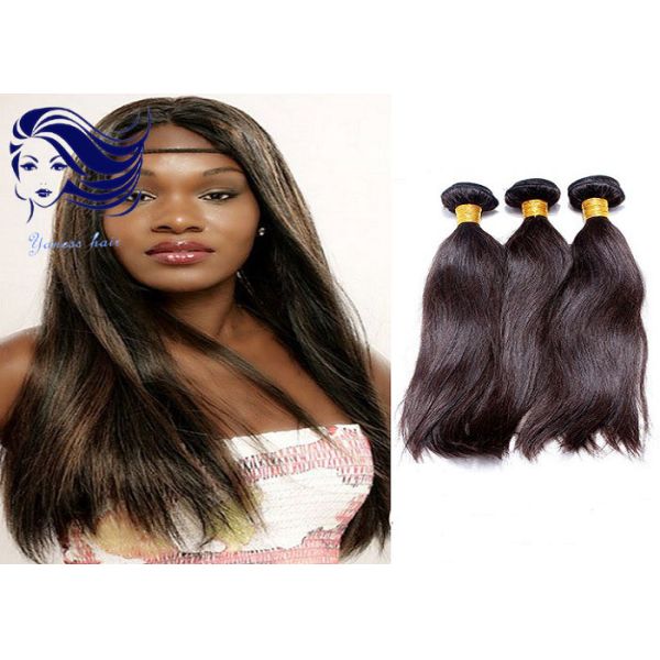Straight 100 Virgin Brazilian Hair Extensions Real Human Hair Double Weft
