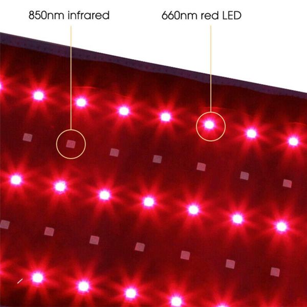 приборы терапией инфракрасного света пояса терапией красного света СИД 660нм 850нм носимые близкие