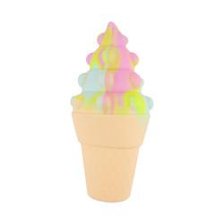 3D Colorful Silicone Ice Cream Teether For Baby Stress Relief Psychology