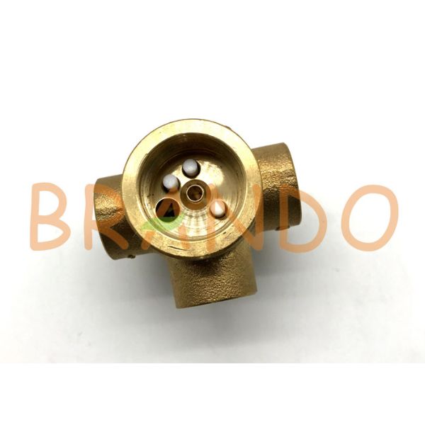 24V DC VX31 / VX32 / VX33 Direct Operated 3 Port Pneumatic Solenoid Valve For Air / Water