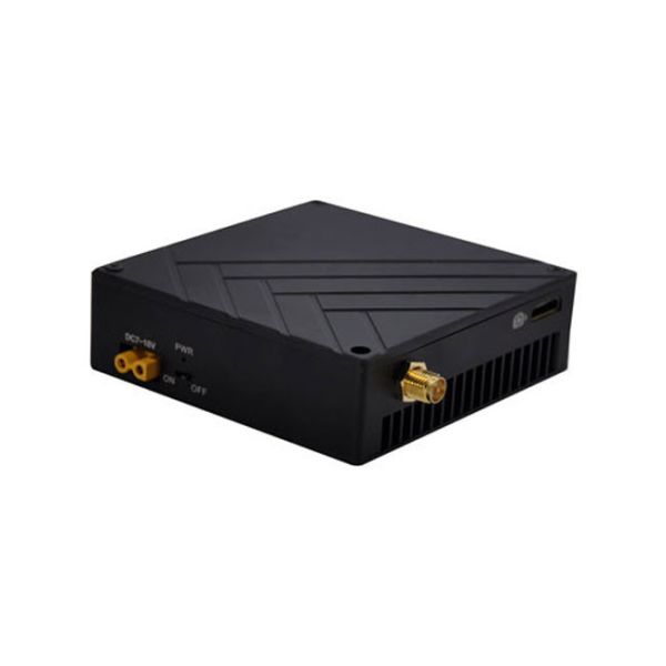 C50HPT TDD-COFDM 70km Drone Video Transmitter UAV HD Video And Data Transmitter