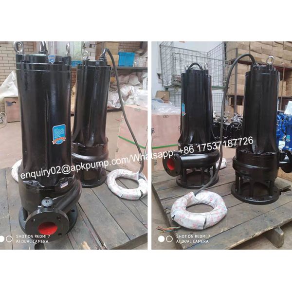 Knife Grinder Drainage Submersible Sewage Water Pump High Efficiency ISO9001