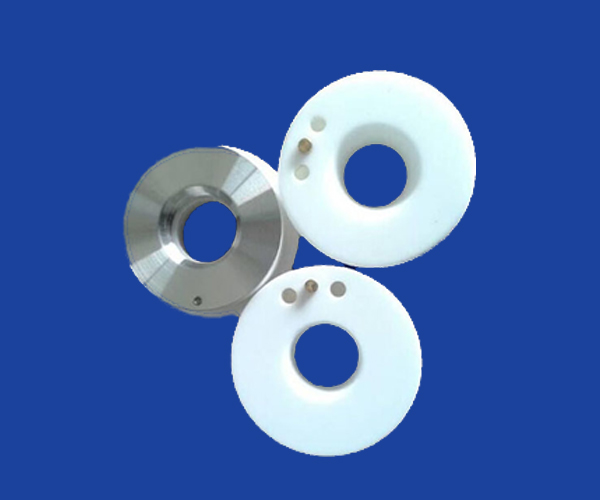 White High Purity Ceramic Seal Rings Customerized Precision Ceramic Machining
