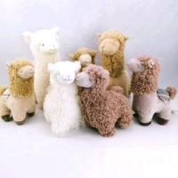 Jouet bourré par favori confortable mignon populaire bourré par alpaga blanc mol créatif de cadeau d'anniversaire de jouet de suffisance de conception