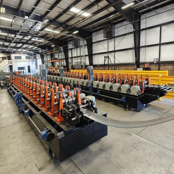 cz purlin Cold Rack Roll Forming Machine Upright Pallet
